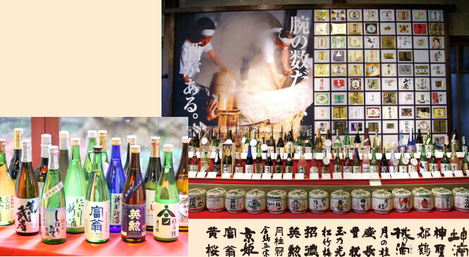伏見の清酒（日本酒）の販売